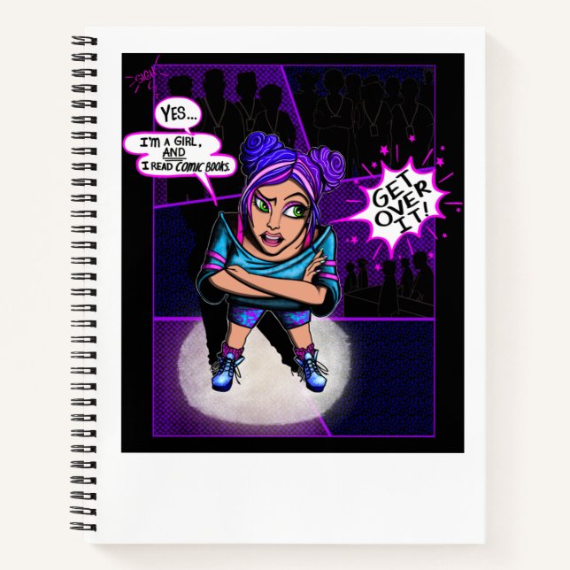 "Oui, j'ai lu des bandes dessinées" journal amusan (Devant)