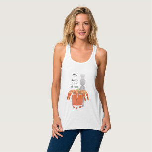 Oui, J'Aime Vraiment Les Crevettes Drôle Débardeur