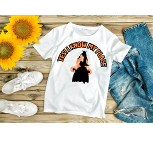 Oui! Je connais mon lieu motivant V-Neck T-Shirt