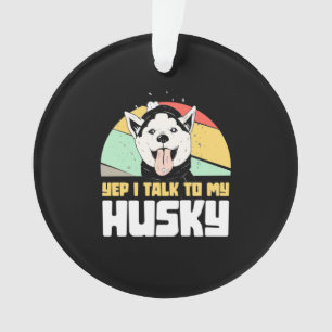 Oui Je Parle À Mon Husky Sibérien