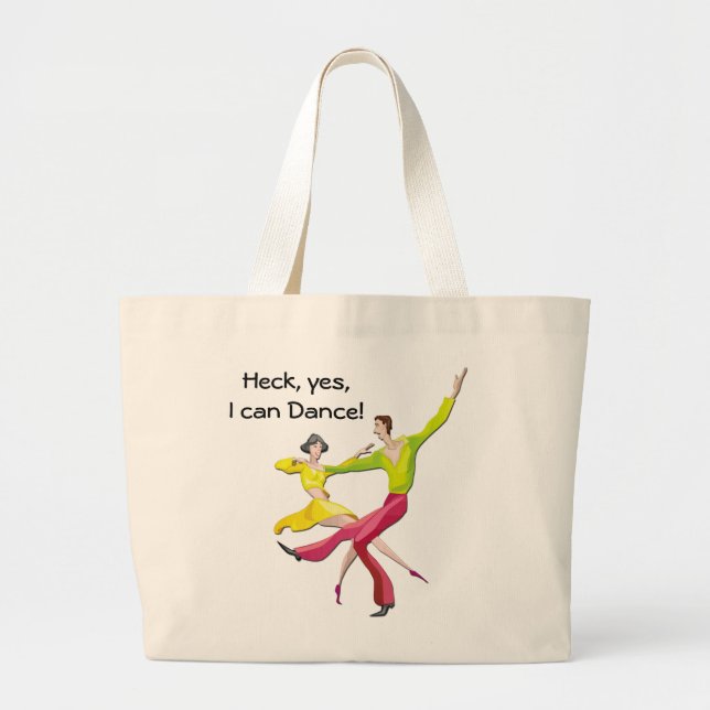 Oui, je peux danser Sac fourre-tout (Devant)