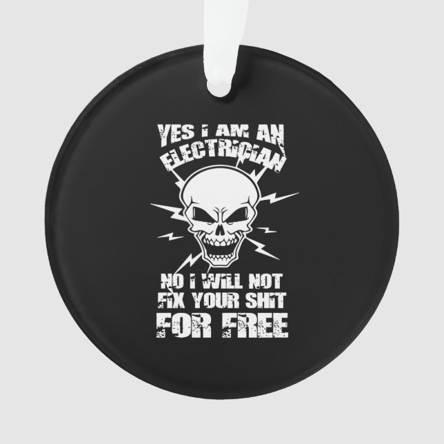 oui, je suis électricien (devant)