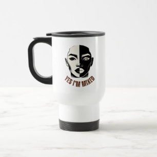 OUI, JE SUIS MIXTE - Tasse de voyage d'identité au