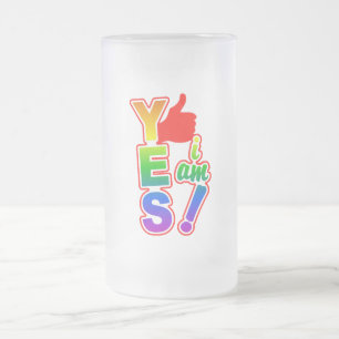 OUI JE SUIS mug - choisir style & couleur