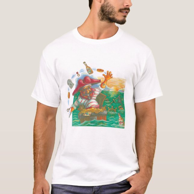Oui, je suis un t-shirt de pirate (Devant)
