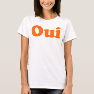 Oui le T-shirt français de mot