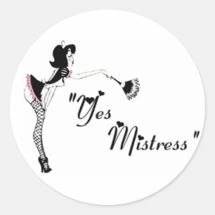 Oui Maîtresse ~ Sticker de série Maid
