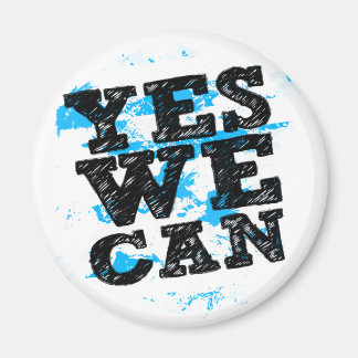 Oui, nous pouvons Barack Obama Magnet