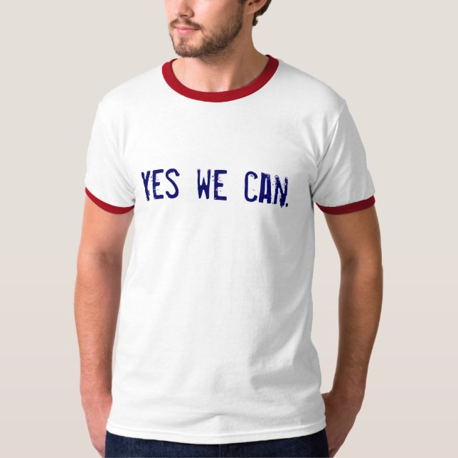 Oui nous pouvons T-shirt (Devant)