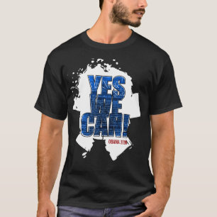 "Oui nous pouvons !" T-SHIRT 2008 D'OBAMA