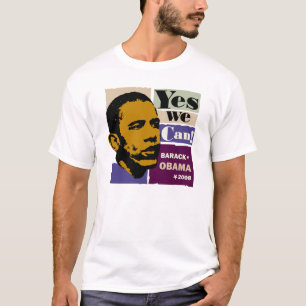 "Oui nous pouvons !" T-shirt d'Obama