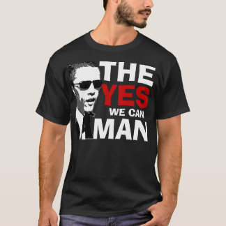 OUI NOUS POUVONS T-SHIRT d'OBAMA - customisé