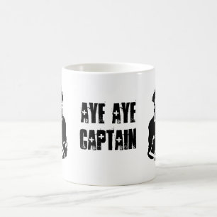 Oui oui capitaine tasse