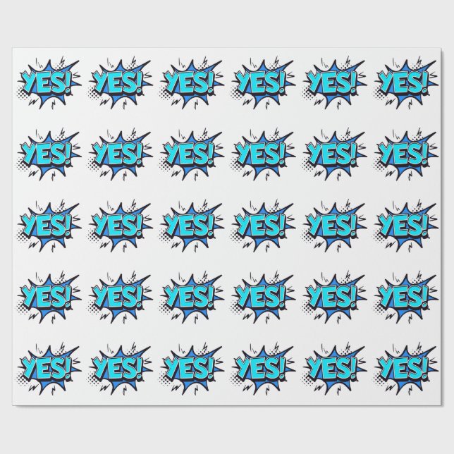 OUI Papier Cadeau (Plat)