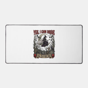 Oui Peut Conduire Bâton Sorcière Cimetière Hallowe