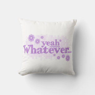 oui quel que soit le violet blanc coussin coussin