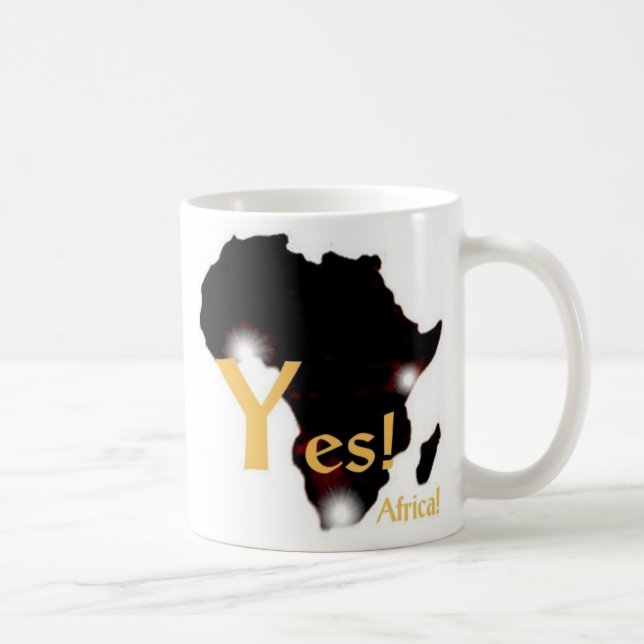 Oui tasse de l'Afrique (Droite)