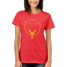 Oui visage - Jaune. T-shirt