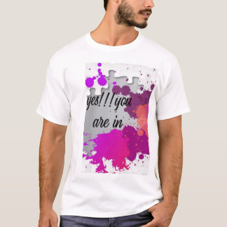 Oui, vous êtes dans le T-Shirt Typography