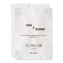 Our Beautiful Day Wedding Invitation