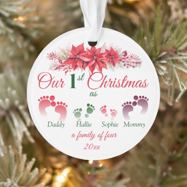 Our First Christmas As A Family Of 4  (Arbre)