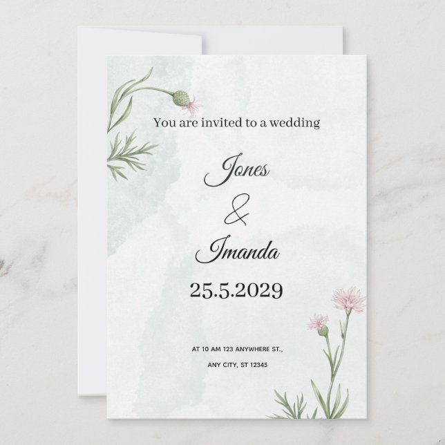 our love story Card (Devant)