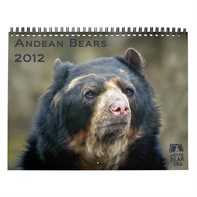 Ours andins 2012 - calendrier 15 mois (Protection)