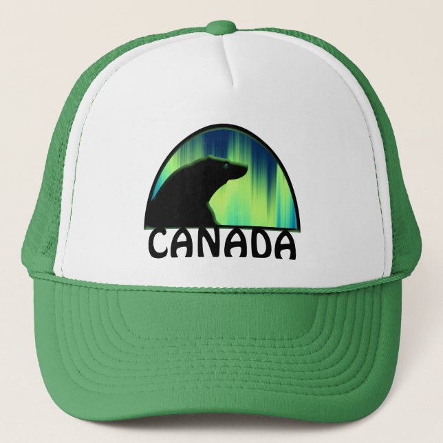 Ours Art Casquettes Aurora Art autochtone Ours Cas (Devant)