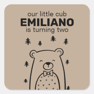 Ours avec Cravate à cou, Stickers