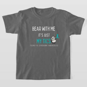 ours avec moi Tourette Syndrome enfants T-shirt