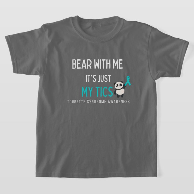 ours avec moi Tourette Syndrome enfants T-shirt (Poser)