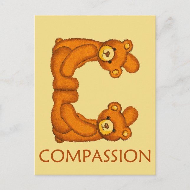 Ours de la Bible ~ Compassion Écriture ~ Cartes de (Devant)