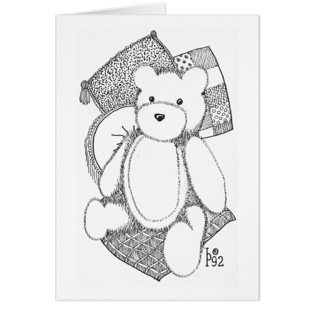 Ours de nounours avec des coussins (Devant)