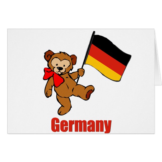Ours de nounours de l'Allemagne (Devant horizontal)