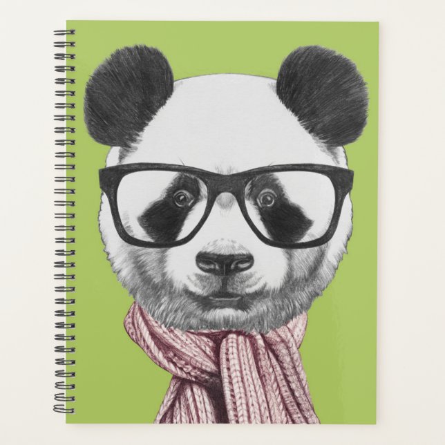 Ours de panda prêt pour l'hiver (Devant)
