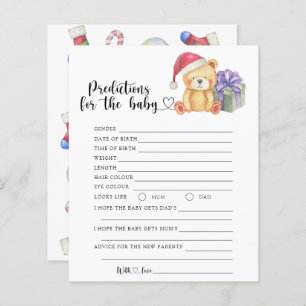 Ours d'hiver - prédictions et conseils pour bébé