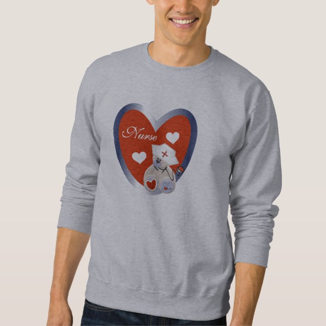 Ours d'infirmière avec le T-shirts et les cadeaux (Devant)