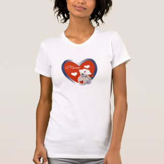 Ours d'infirmière avec le T-shirts et les cadeaux