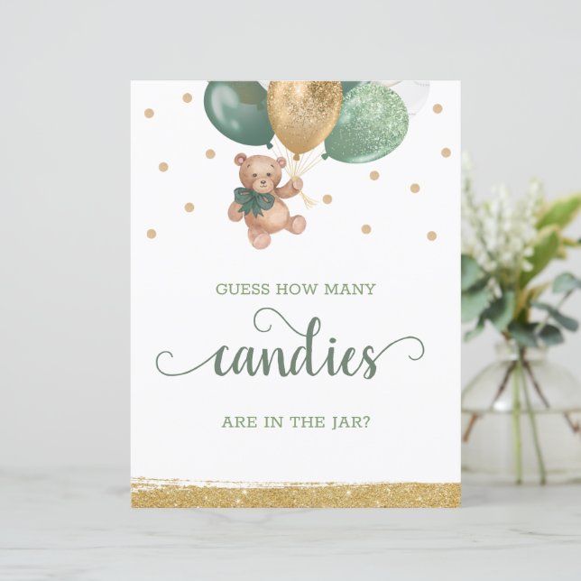 Ours En Conflit Combien De Candies Dans Le Panneau (Debout devant)