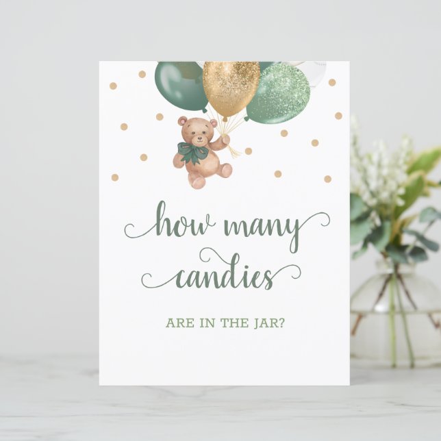 Ours En Conflit Combien De Candies Dans Le Panneau (Debout devant)