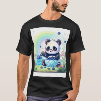 Ours en peluche avec T-shirt Panda personnalisé