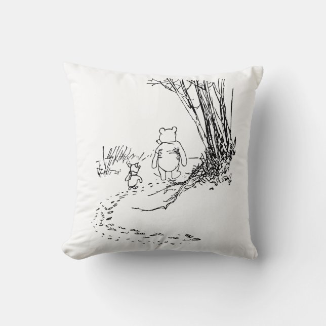 Ours en peluche classique et coussin jeté de Pigle (Recto)