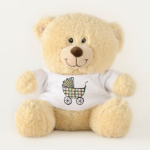 Ours en peluche de poussette Blocs de bébé