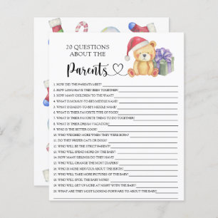 Ours en peluche d'hiver - jeux sur les parents