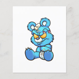 ours en peluche en colère