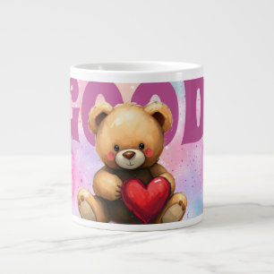 Ours en peluche Good Vibes Only Tasse Jumbo