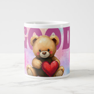 Ours en peluche Good Vibes Only Tasse Jumbo