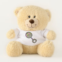 Ours en peluche hochet simplement doux