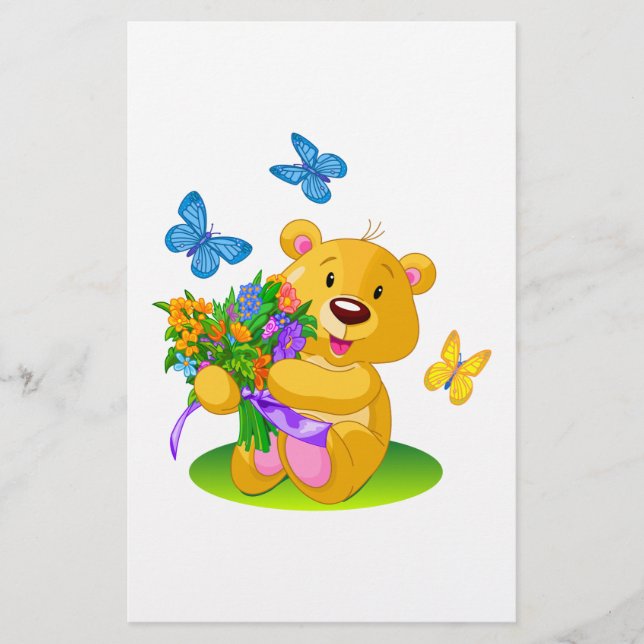 Ours en peluche mignon (Devant)