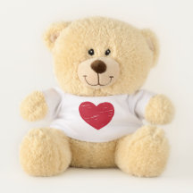 Sweetheart Teddy : Coeur Design